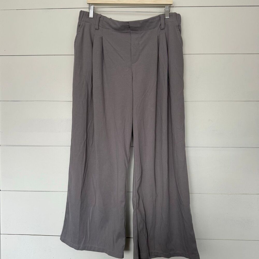 Halara Women’s 1X Gray Wide Leg Pants